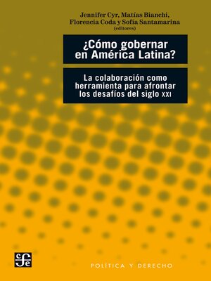 cover image of ¿Cómo gobernar en América Latina?